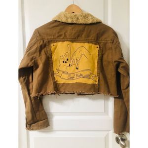 RING OF FIRE UPCYCLED JACKET SZ S
